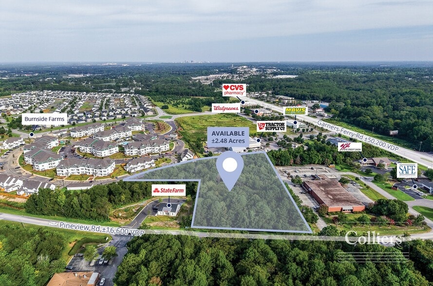 Primary Photo Of 1921 Pineview Dr, Columbia Land For Sale