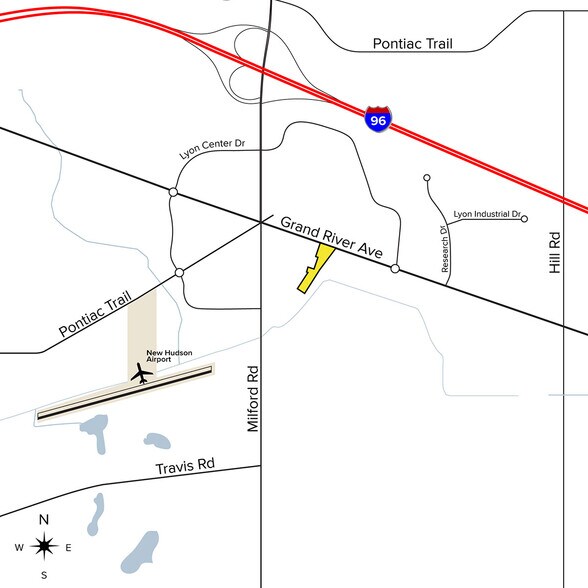 More Photos Of 56601 Grand River Ave, New Hudson Land For Sale