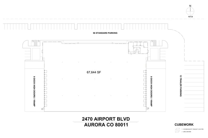 More Photos Of 2470 Airport Blvd, Aurora Distribution For Lease