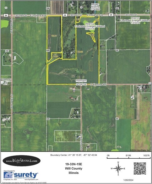 More Photos Of 0000 E Indiana Avenue, Beecher Land For Sale