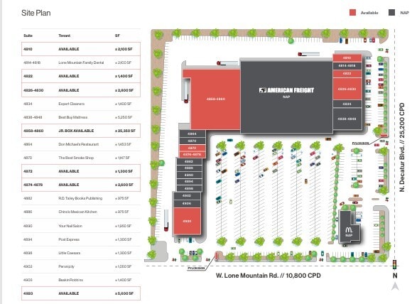More Photos Of 4854 W Lone Mountain Rd, Las Vegas Storefront For Lease