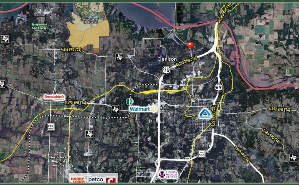 More Photos Of 4827 N Hwy 91 & 4614 Stinson Rd, Denison General Retail For Sale