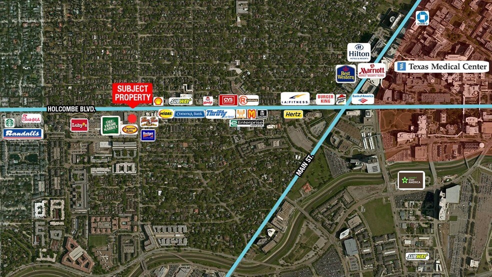 Primary Photo Of 2605 W Holcombe Blvd, Houston Freestanding For Sale