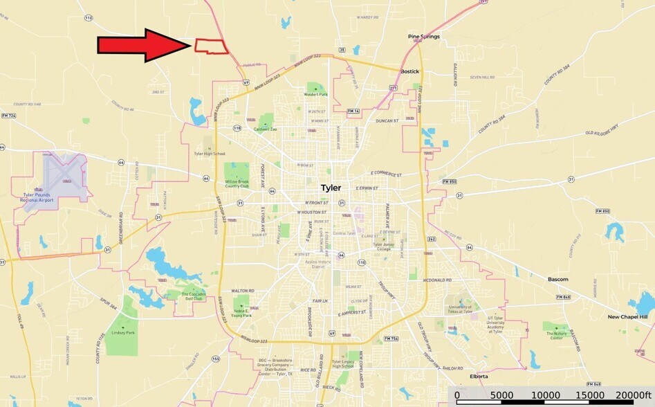 More Photos Of 7469 HIGHWAY 69, Tyler Land For Sale