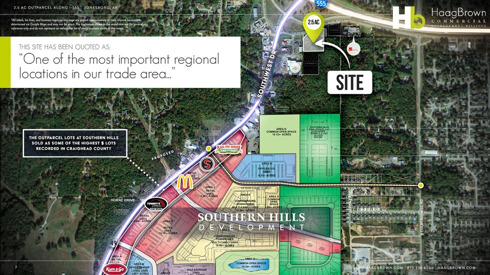 More Photos Of Parker Rd @ Southwest Drive, Jonesboro Land For Sale