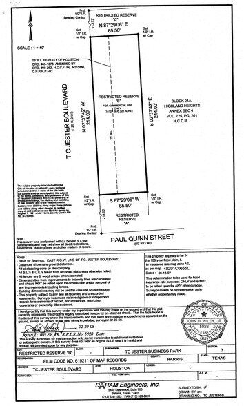 More Photos Of 0000 T C Jester Boulevard, Houston Land For Sale