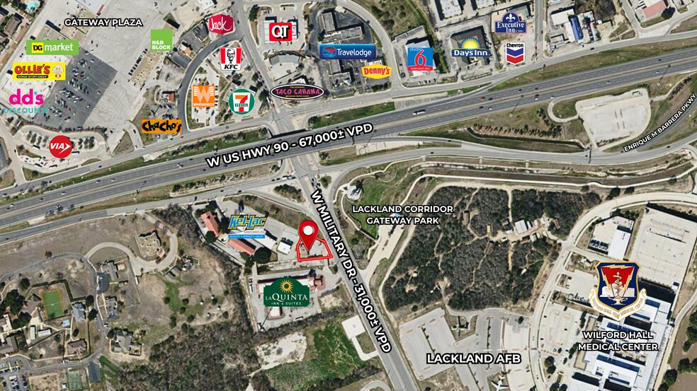 More Photos Of 6515 W Military Dr, San Antonio Freestanding For Sale