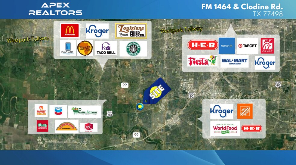 More Photos Of FM 1464 & Clodine Rd, Richmond Land For Sale