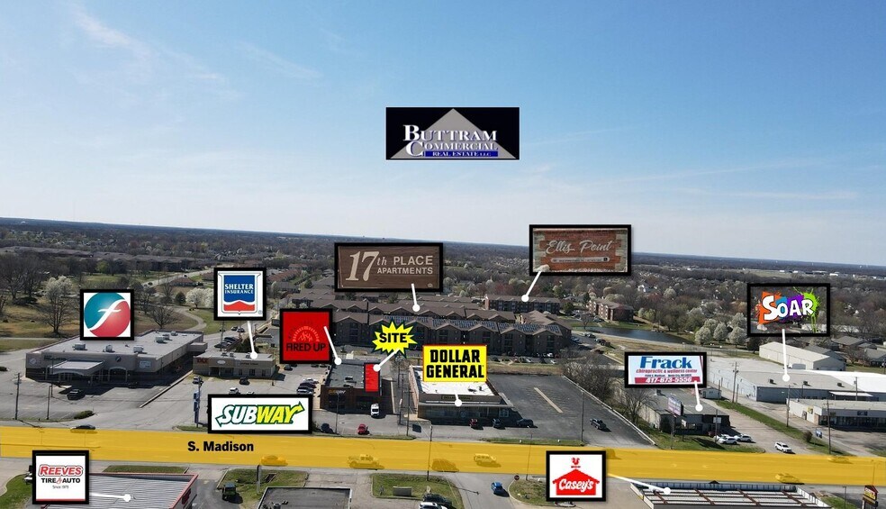 More Photos Of 1612 S Madison St, Webb City Storefront For Lease