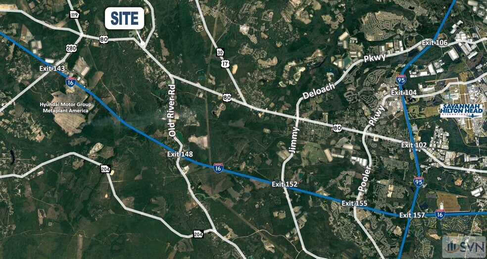 More Photos Of 166 US 80, Guyton Land For Sale