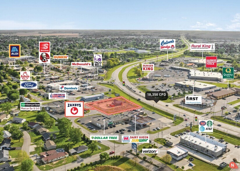 More Photos Of 2129 N Middle Dr, Greensburg Fast Food For Sale