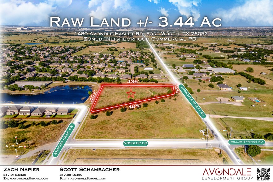 More Photos Of 1480 Avondale-Haslet rd, Haslet Land For Sale