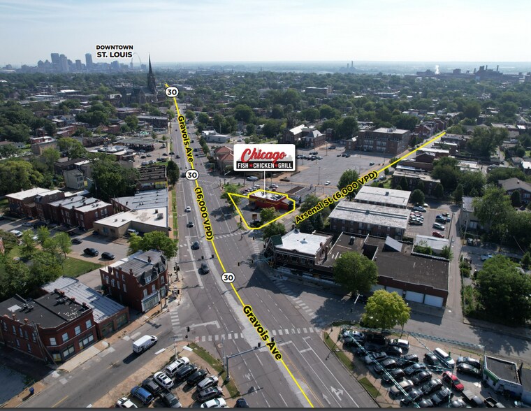 More Photos Of 2916 Gravois Ave, Saint Louis Restaurant For Sale