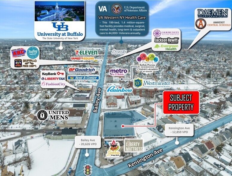 More Photos Of 3079 Bailey Ave, Buffalo Freestanding For Sale