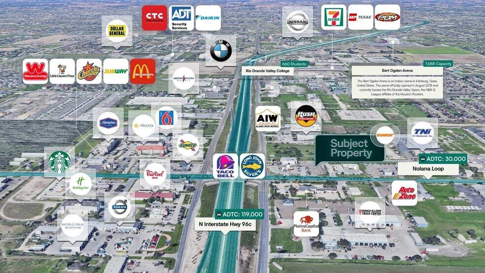 More Photos Of 115 Nolana Loop, Pharr Fast Food For Sale