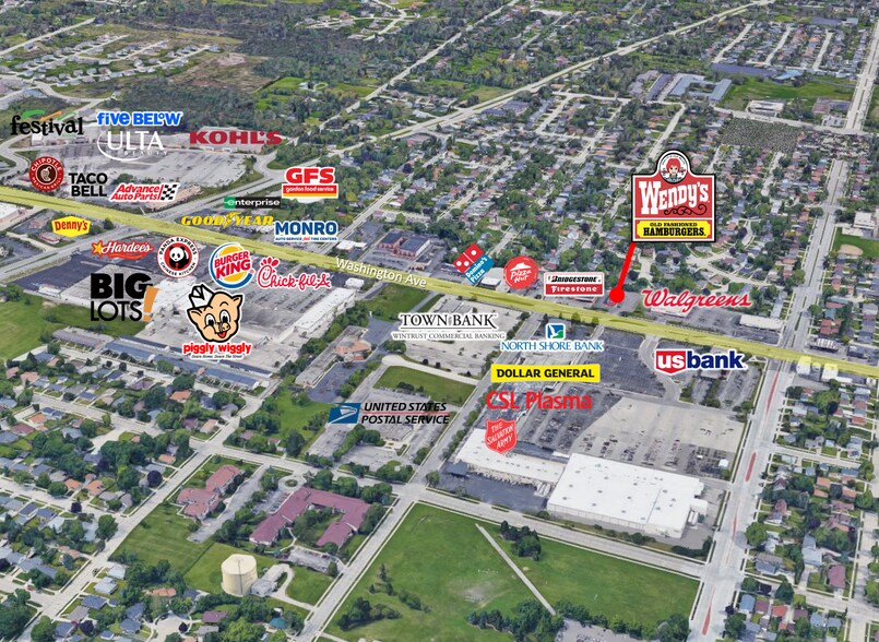 More Photos Of 4910 Washington Ave, Racine Fast Food For Sale