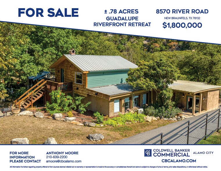 More Photos Of 8570 River Rd, New Braunfels Hospitality For Sale