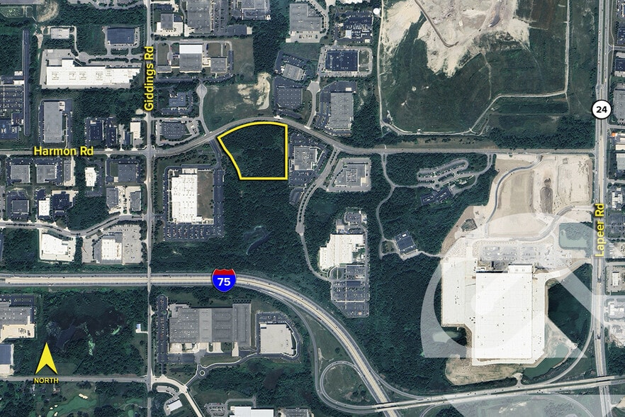 Primary Photo Of Harmon Rd @ Giddings Rd, Auburn Hills Land For Sale