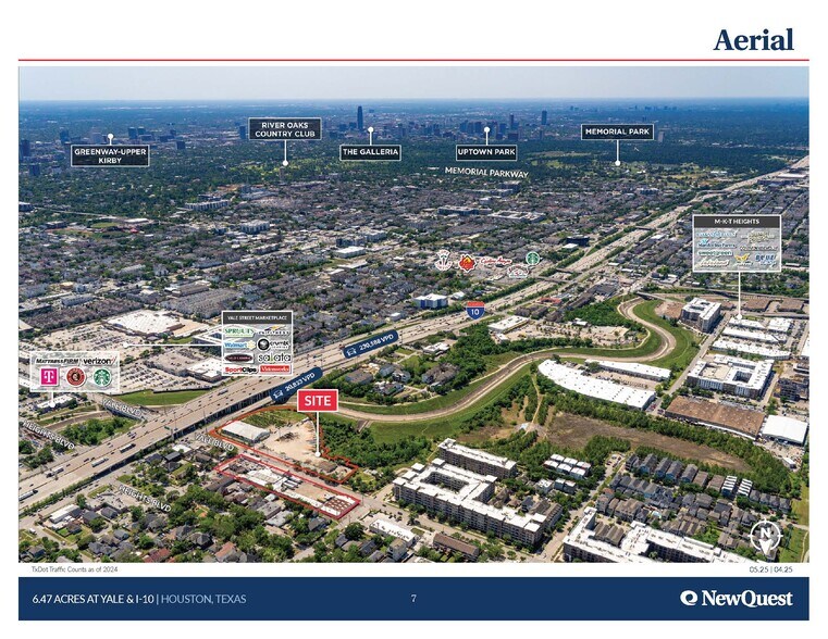 More Photos Of 6.47 Acres at Yale & I-10, Houston Land For Sale