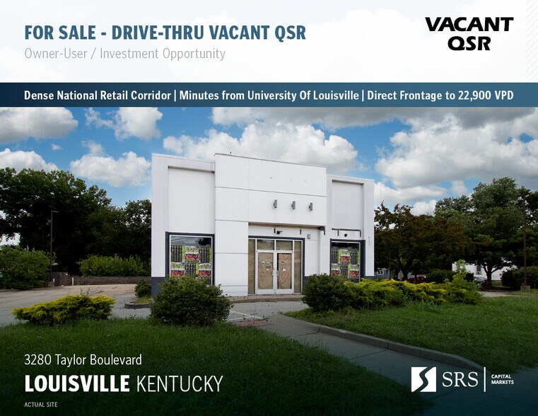 Primary Photo Of 3280 Taylor Blvd, Louisville Fast Food For Sale