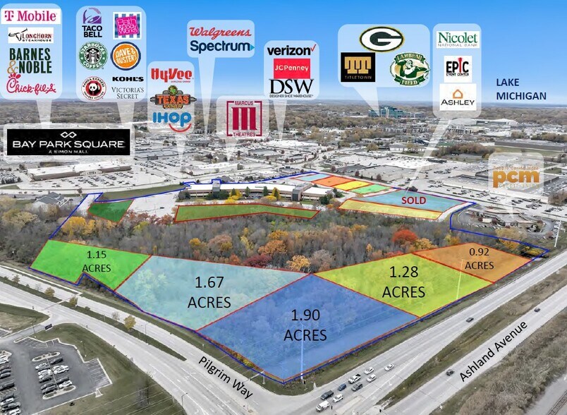 More Photos Of 700 Pilgrim Way, Ashwaubenon Land For Sale