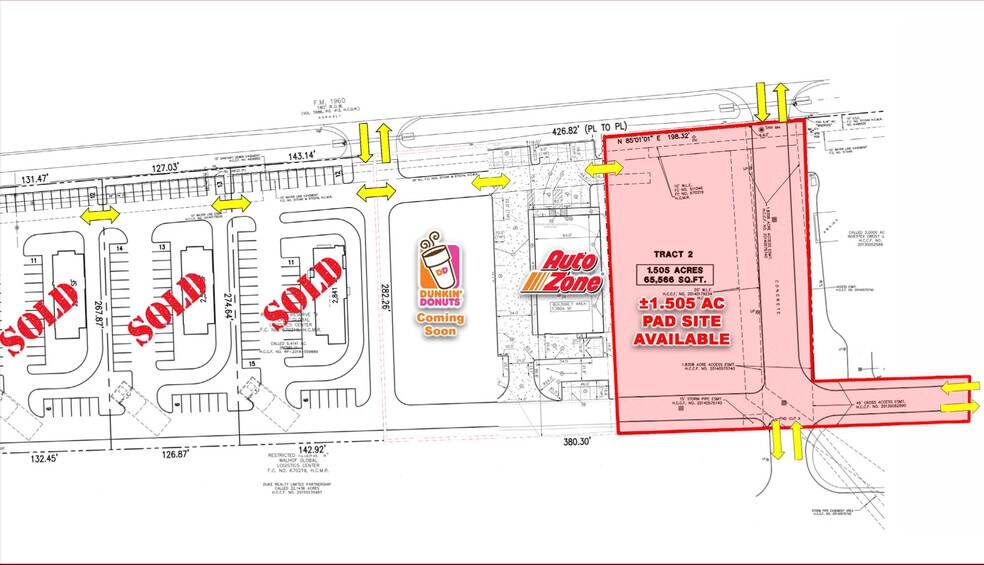 More Photos Of FM 1960 & Kenswick Rd, Humble Land For Lease