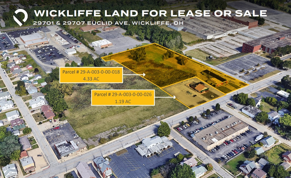 Primary Photo Of 29701-29707 Euclid Ave, Wickliffe Land For Lease