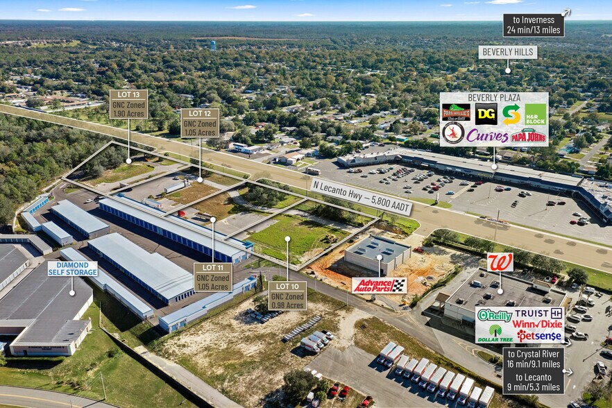 More Photos Of 4154 N Lecanto Highway, Beverly Hills Land For Sale