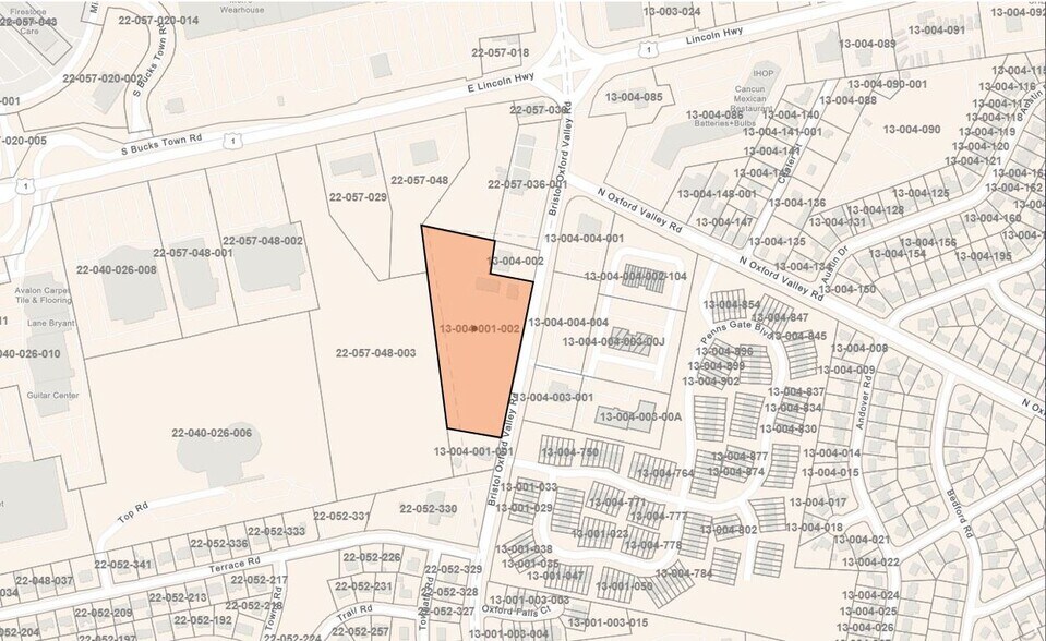 More Photos Of 106 Bristol Oxford Valley Rd, Langhorne Land For Sale