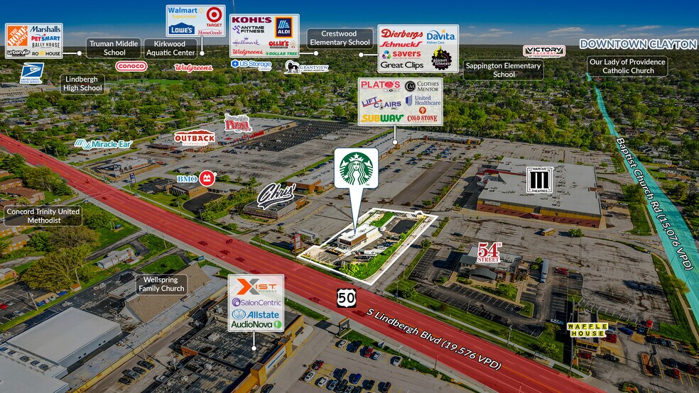More Photos Of 5266 S Lindbergh Blvd, Sappington Fast Food For Sale