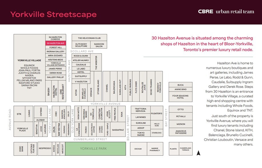 More Photos Of 30 Hazelton Ave, Toronto Office For Lease