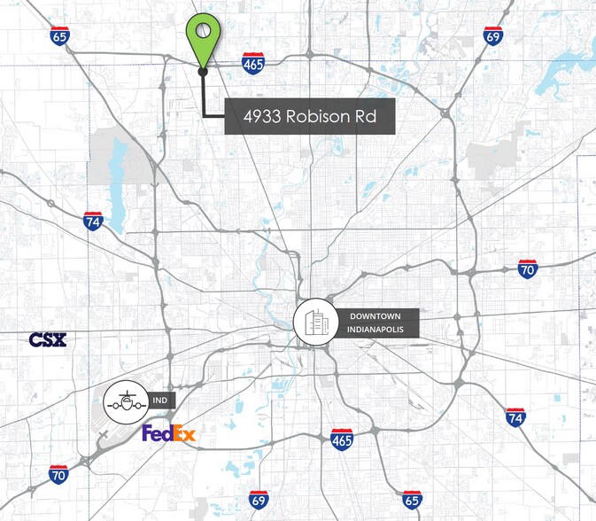 More Photos Of 4933 Robison Rd, Indianapolis Land For Lease