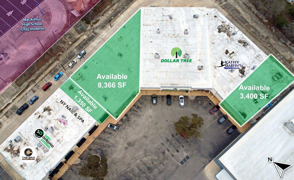 More Photos Of 3131-3175 Nacogdoches Rd, San Antonio Service Station For Lease