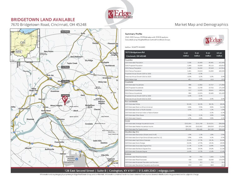 More Photos Of 7670 Bridgetown Rd, Cincinnati Land For Sale