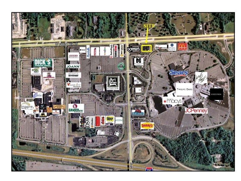 More Photos Of 43223-43235 W 12 Mile Rd, Novi Freestanding For Sale