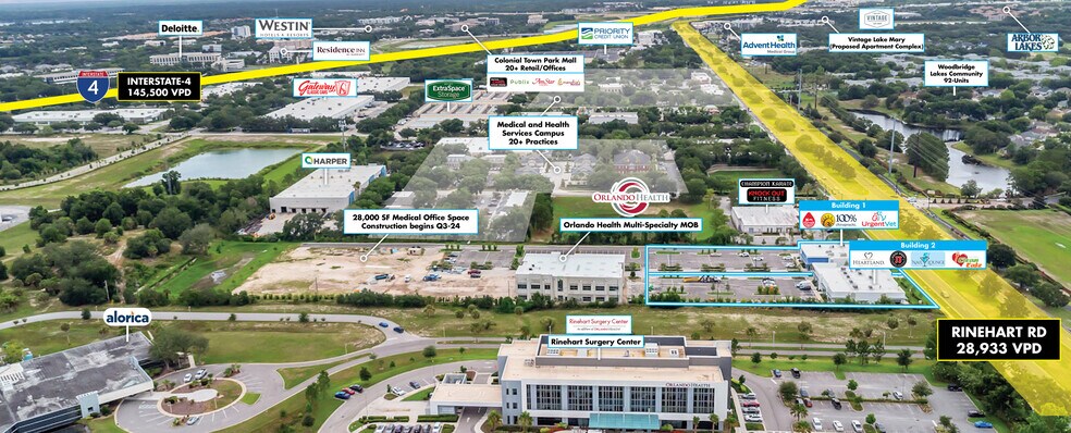 More Photos Of 446 Rinehart Rd, Lake Mary Storefront For Sale