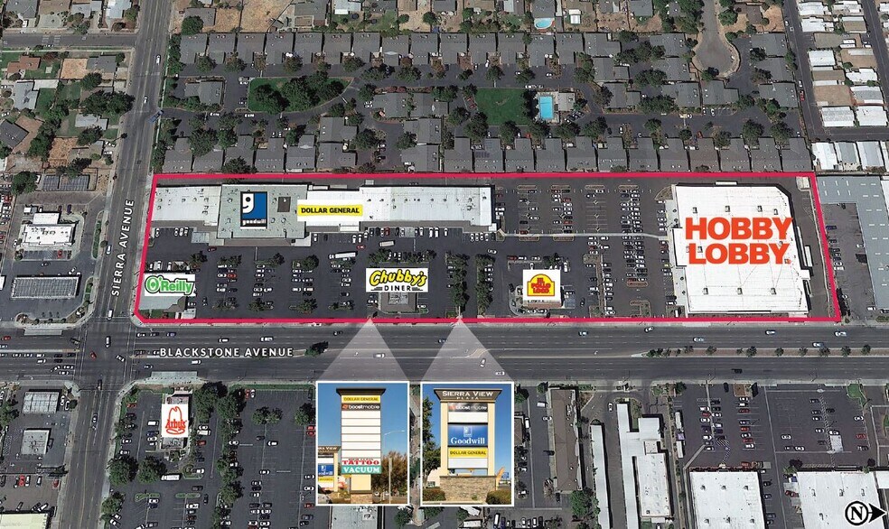 More Photos Of 6405-6585 N Blackstone Ave, Fresno Unknown For Lease