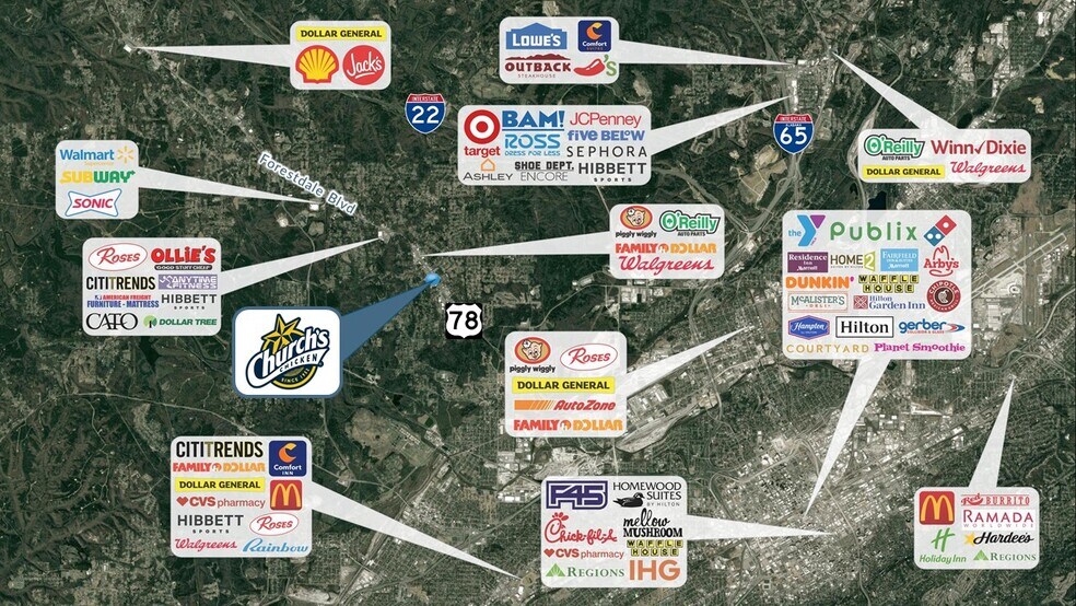 More Photos Of 1428 Forestdale Blvd, Birmingham Fast Food For Sale