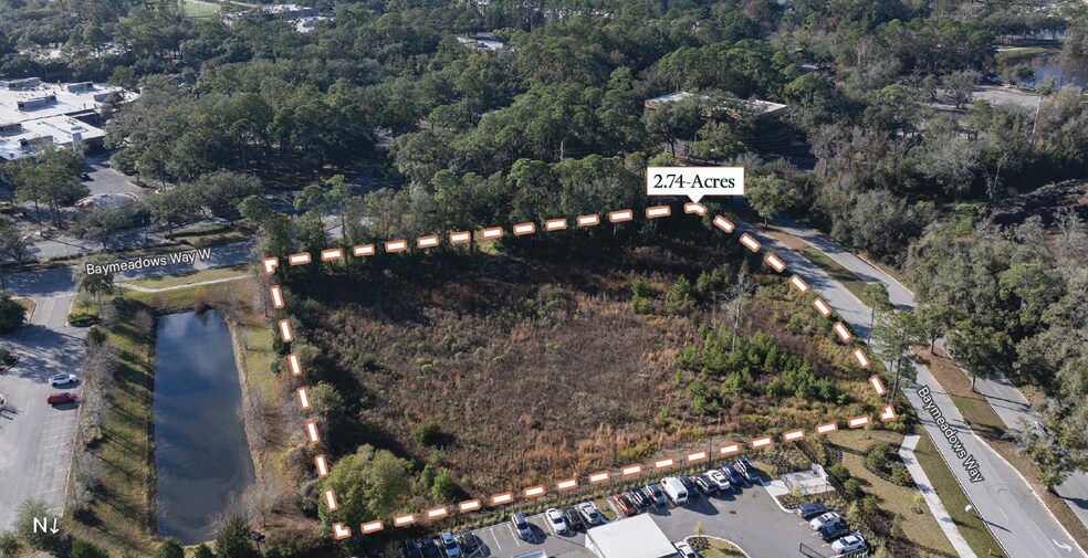Primary Photo Of 7525 Baymeadows Way, Jacksonville Land For Sale