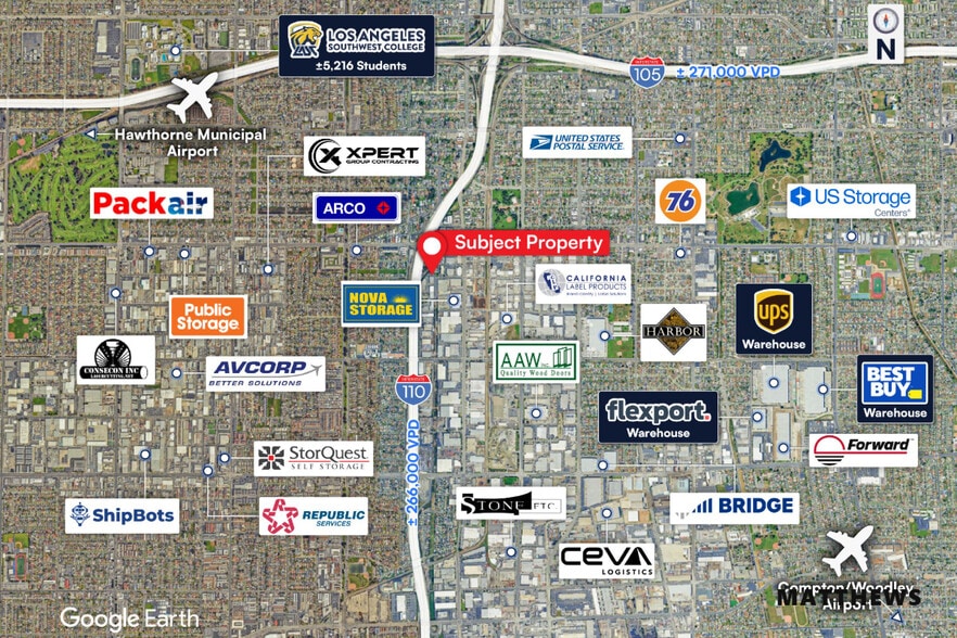 More Photos Of 555 W 130th St, Los Angeles Warehouse For Lease