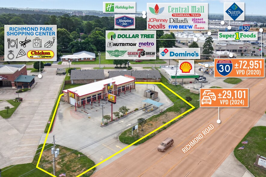 Primary Photo Of 2806 Richmond Rd, Texarkana Carwash For Sale