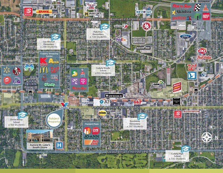 More Photos Of 5912 S Packard Ave, Cudahy General Retail For Sale