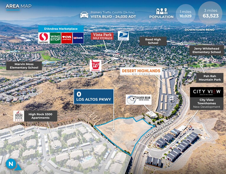 More Photos Of Los Altos Parkway - Land, Sparks Land For Sale