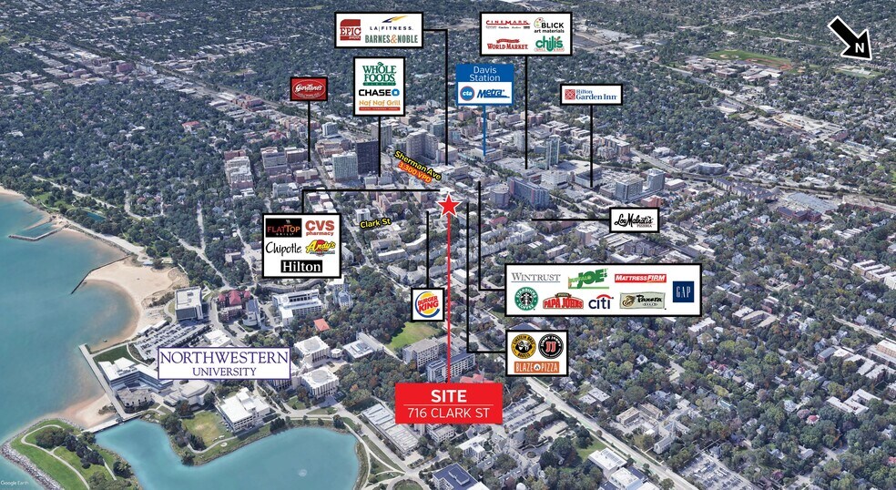 More Photos Of 716 Clark St, Evanston Apartments For Lease