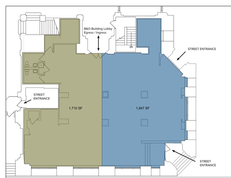 More Photos Of 2 N Charles St, Baltimore Hotel For Lease