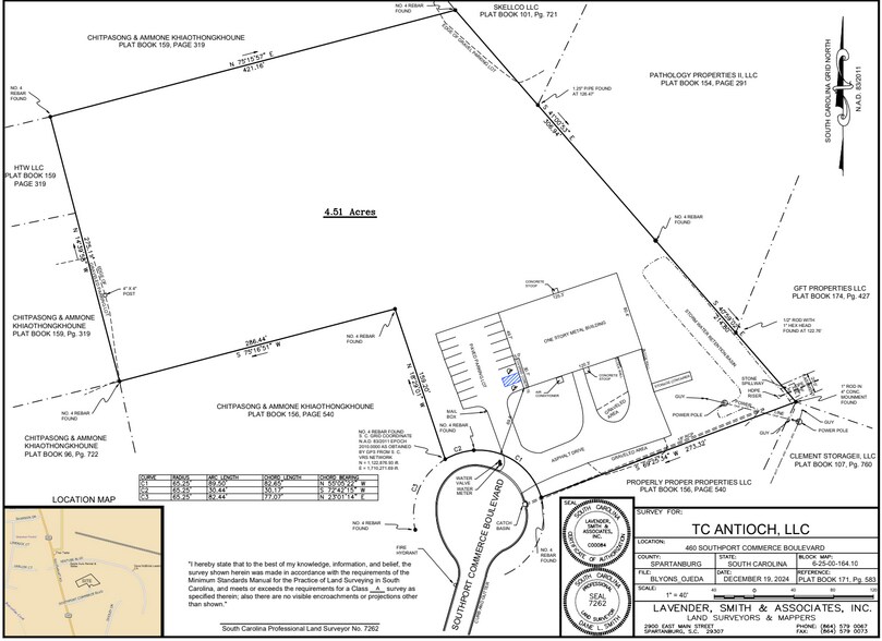 More Photos Of 451 Southport Commerce Boulevard, Spartanburg Land For Lease