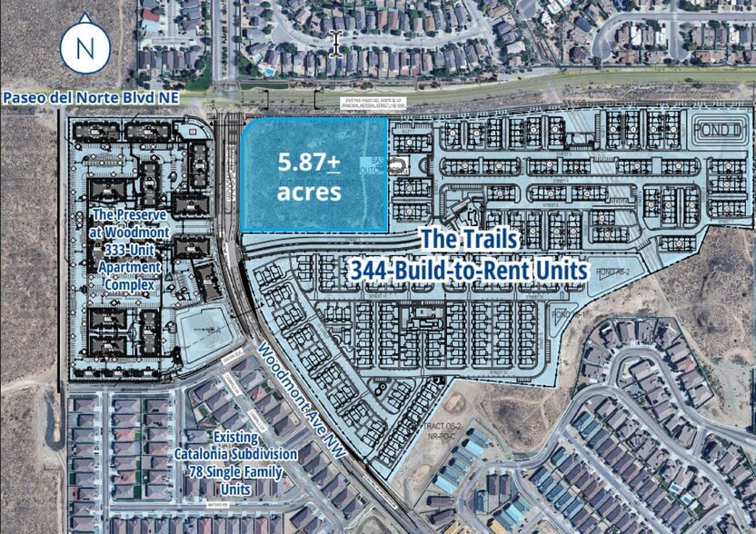 More Photos Of Paseo Del Norte NW, Albuquerque Land For Sale