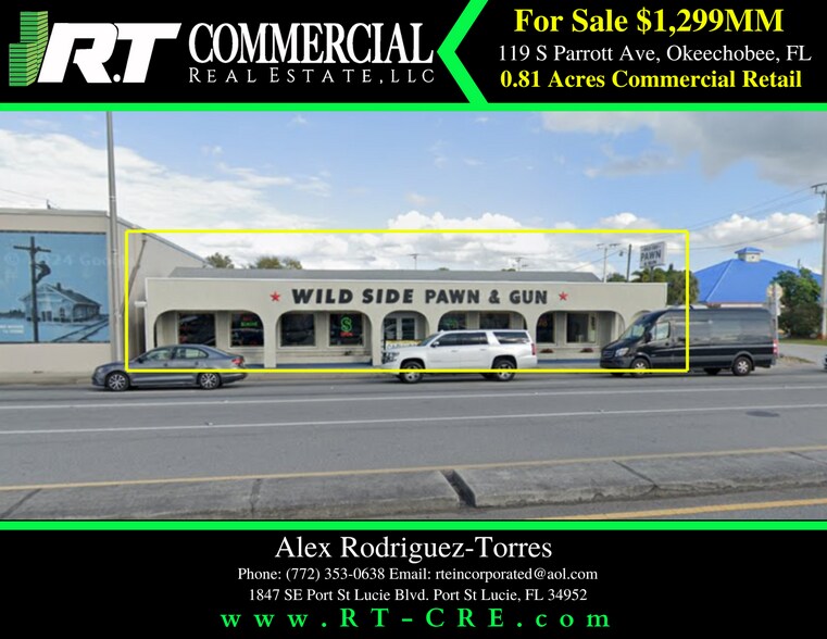 Primary Photo Of 119 S Parrott Ave, Okeechobee Storefront For Sale