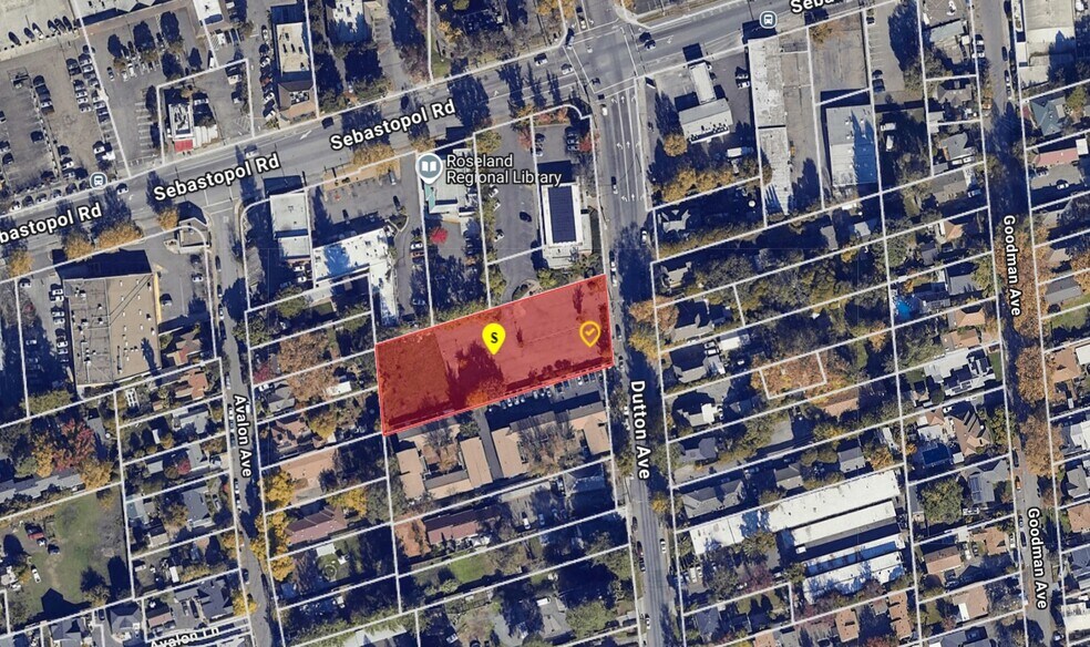 More Photos Of 595 N Dutton Ave, Santa Rosa Land For Sale