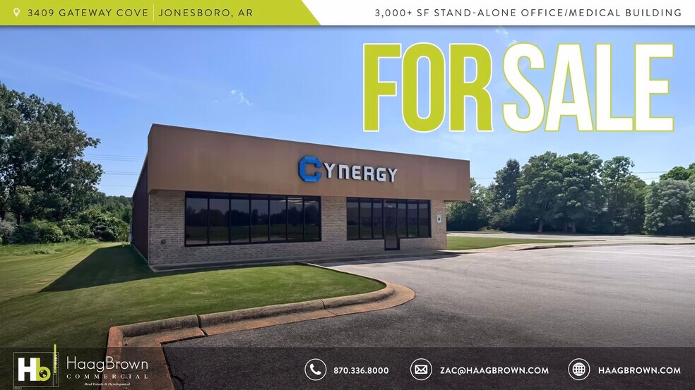 Primary Photo Of 3409 Gateway Cv, Jonesboro Medical For Sale